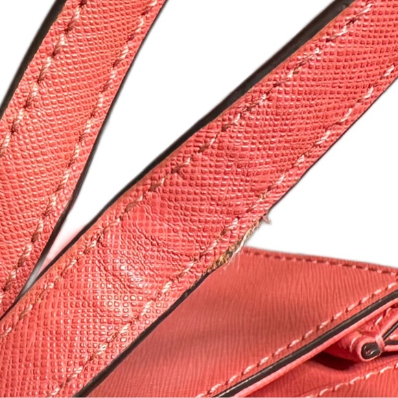 Michael Kors Coral Jet Set Tote Bag EUC - Picture 13 of 16